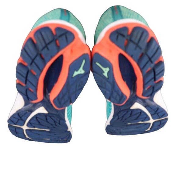 Mizuno Shoes Womens 12 Athletic Trainers Running Waveknit R2 Sport Performance - Picture 11 of 15
